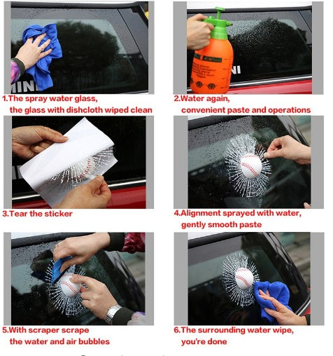 Chaud 3D stéréo football basket-ball tennis baseball tennis fou voiture verre véhicule à moteur fournitures en gros étiquetage