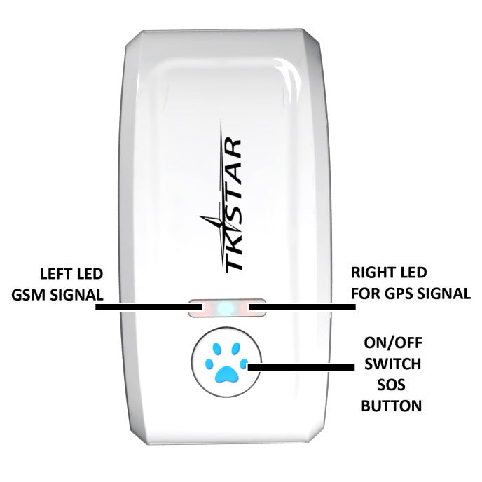 Dispositif de localisation GPS de chat pour animaux de compagnie