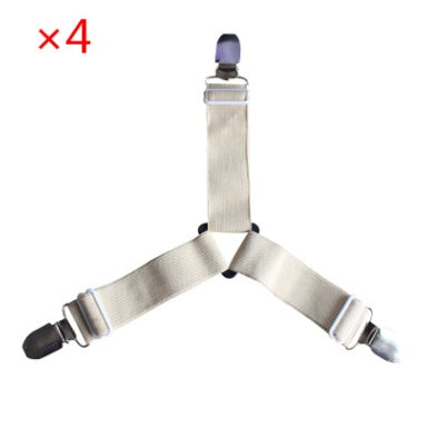 Cubierta de sábana con clips para cama