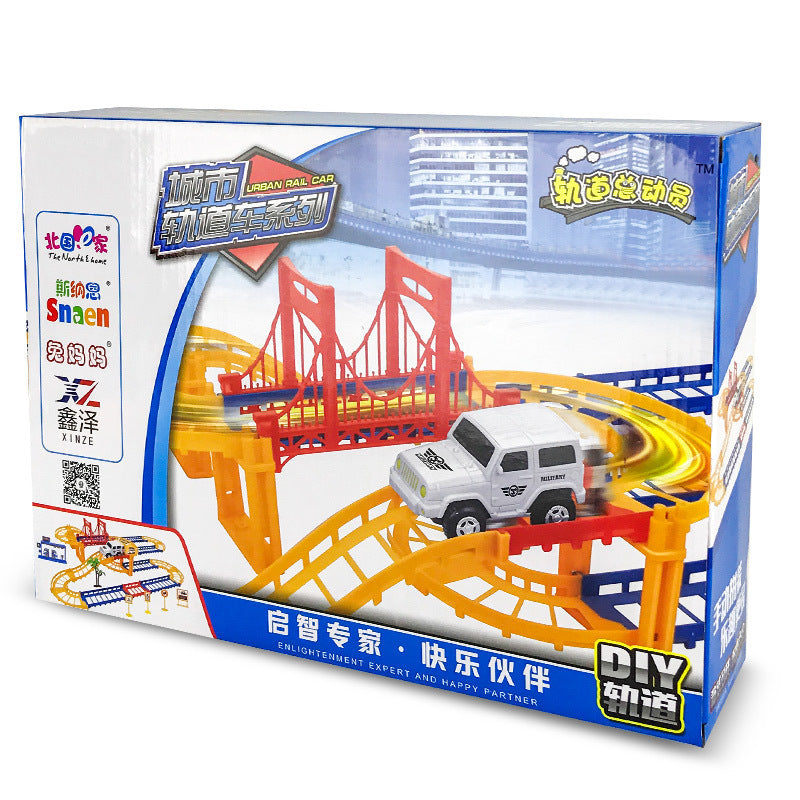 Jouets éducatifs ferroviaires électriques à grande vitesse