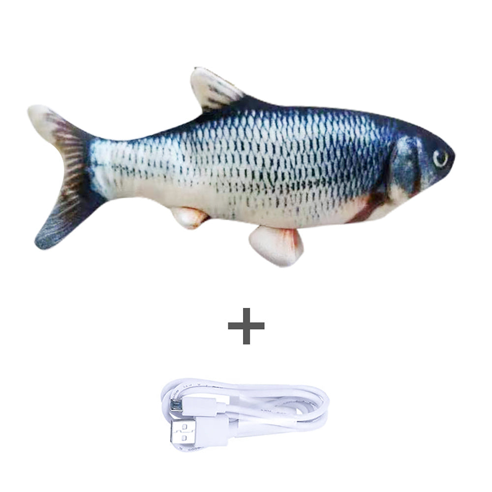 Version sans pince à chat - Jouet de poisson électrique de simulation de poisson sauteur électrique