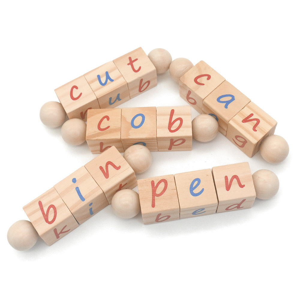 Blocs de lecture phonétique Montessori