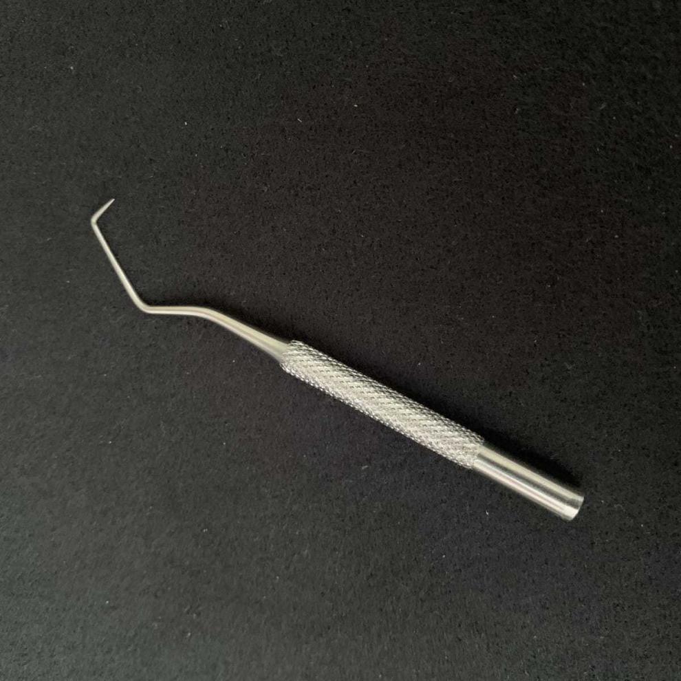 Cure-dents en acier inoxydable 304, outil de nettoyage Portable domestique, ensemble de 7 pièces
