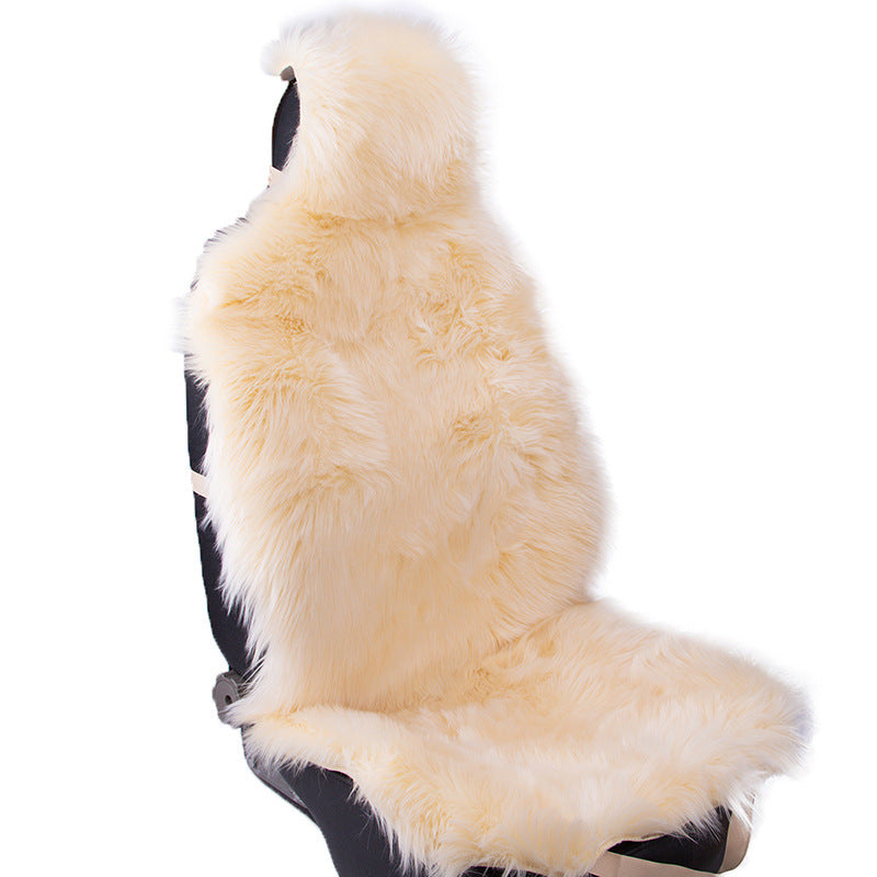 Warm General Motors Faux Wool Long Hair Cushion