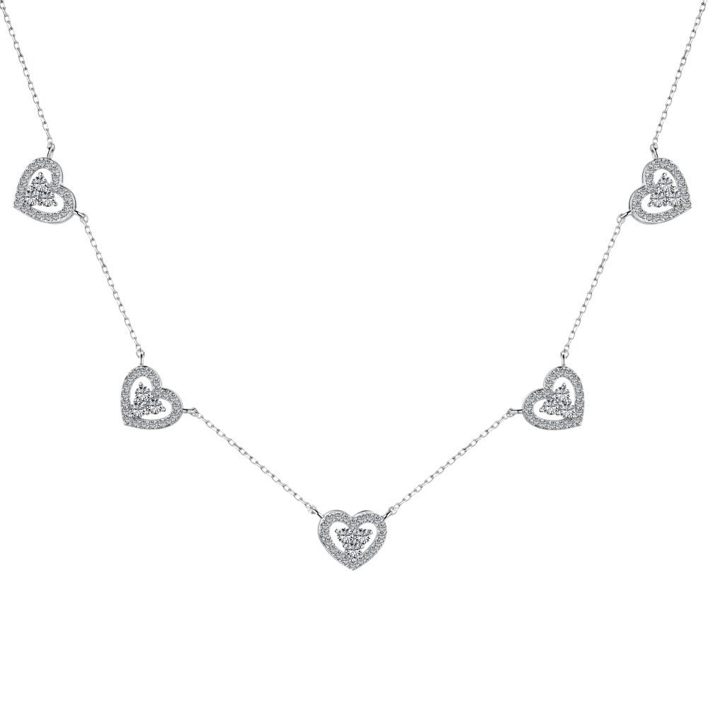 S925 Sterling Silver Necklace Women's Necklace Clavicle Chain