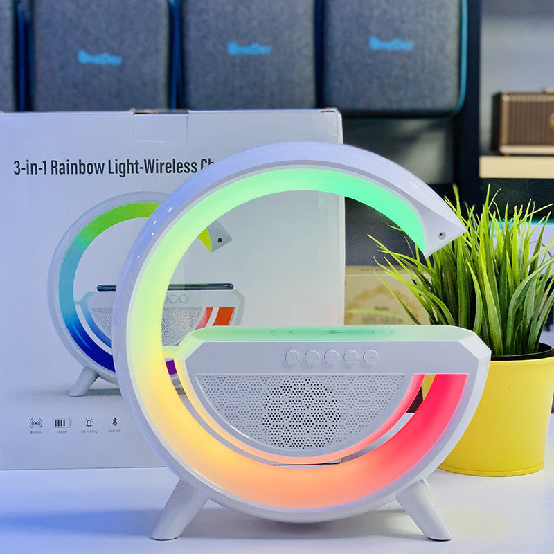 Lumière d'ambiance à sept couleurs à LED intelligente en forme de G