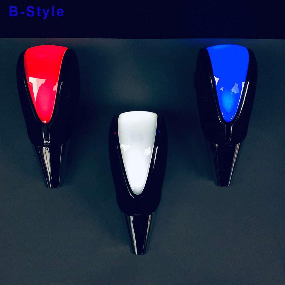 Accessoires de Modification de voiture, tête de lumière LED, capteur tactile, levier de lumière