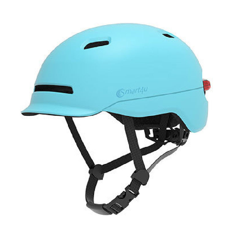 Casco inteligente con aviso fotosensible automático