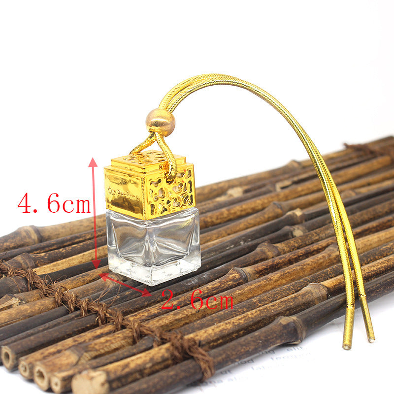 Square Glass Hollow Bottle 8ml