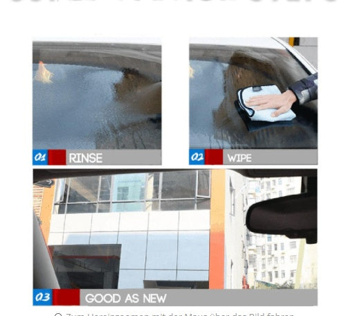 Dissolvant de Film d'huile de verre de voiture, pâte de décontamination de pare-brise, pâte de nettoyage, gomme de cadavre d'oiseau, Direct usine