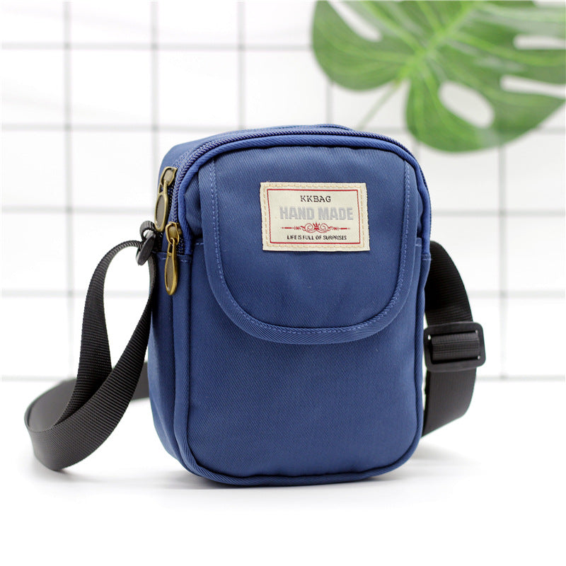 Sac à bandoulière en nylon simple à la mode pour femmes