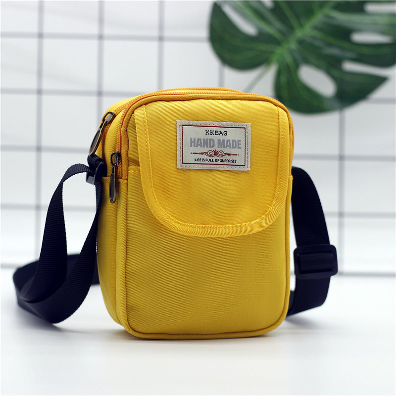 Sac à bandoulière en nylon simple à la mode pour femmes