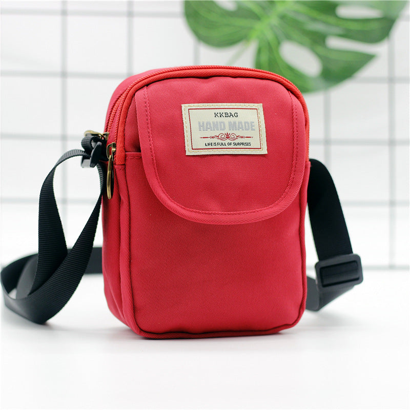 Sac à bandoulière en nylon simple à la mode pour femmes