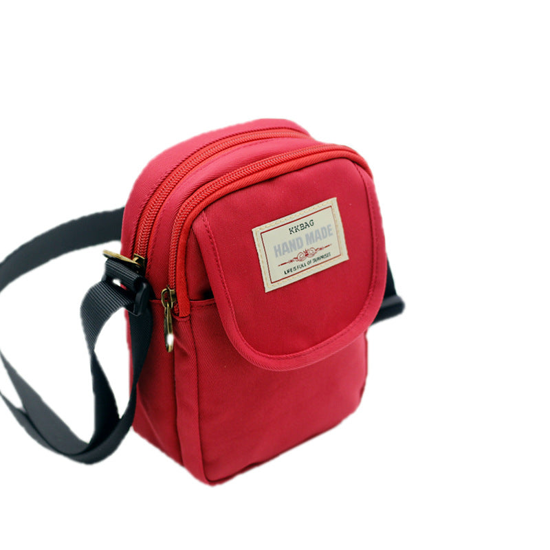 Sac à bandoulière en nylon simple à la mode pour femmes