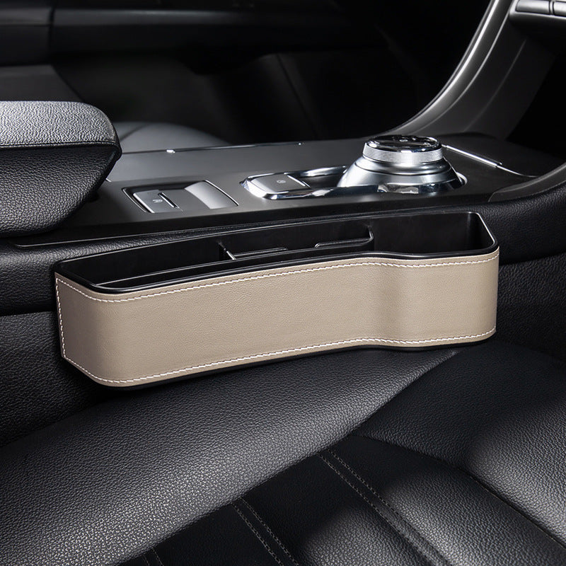 Car seat gap storage box car gap storage