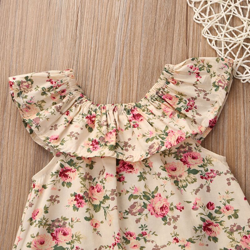 Vêtements d'été pour nouveau-né fille, tenues shorts