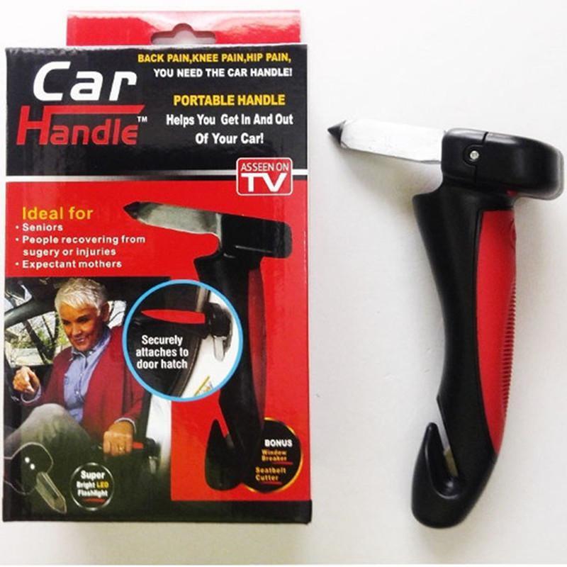 Car safety hammer safety handrail