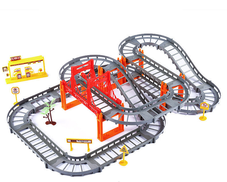 Jouets éducatifs ferroviaires électriques à grande vitesse