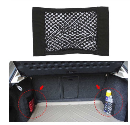 Automotive interior mesh 1 piece 40 * 25CM car trunk stretch seat back mesh car styling storage bag pocket cage