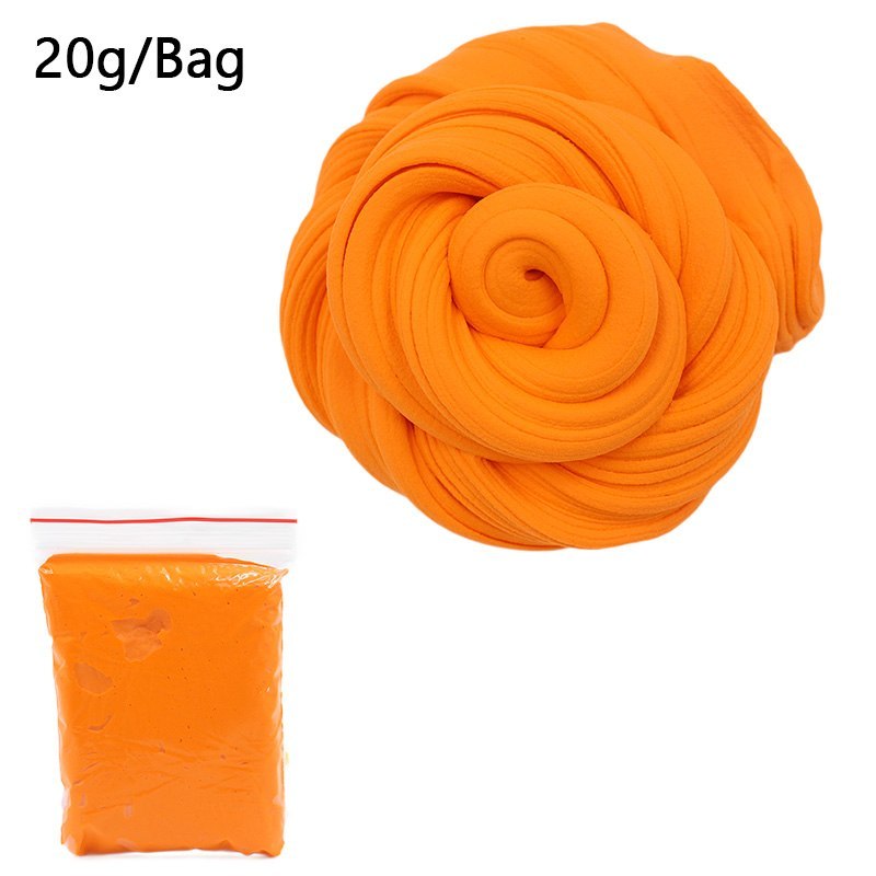 Suministros de bolas de arcilla de espuma esponjosa para niños, abalorios de algodón suave y ligero, Kit de fruta, artesanía en la nube, juguetes antiestrés