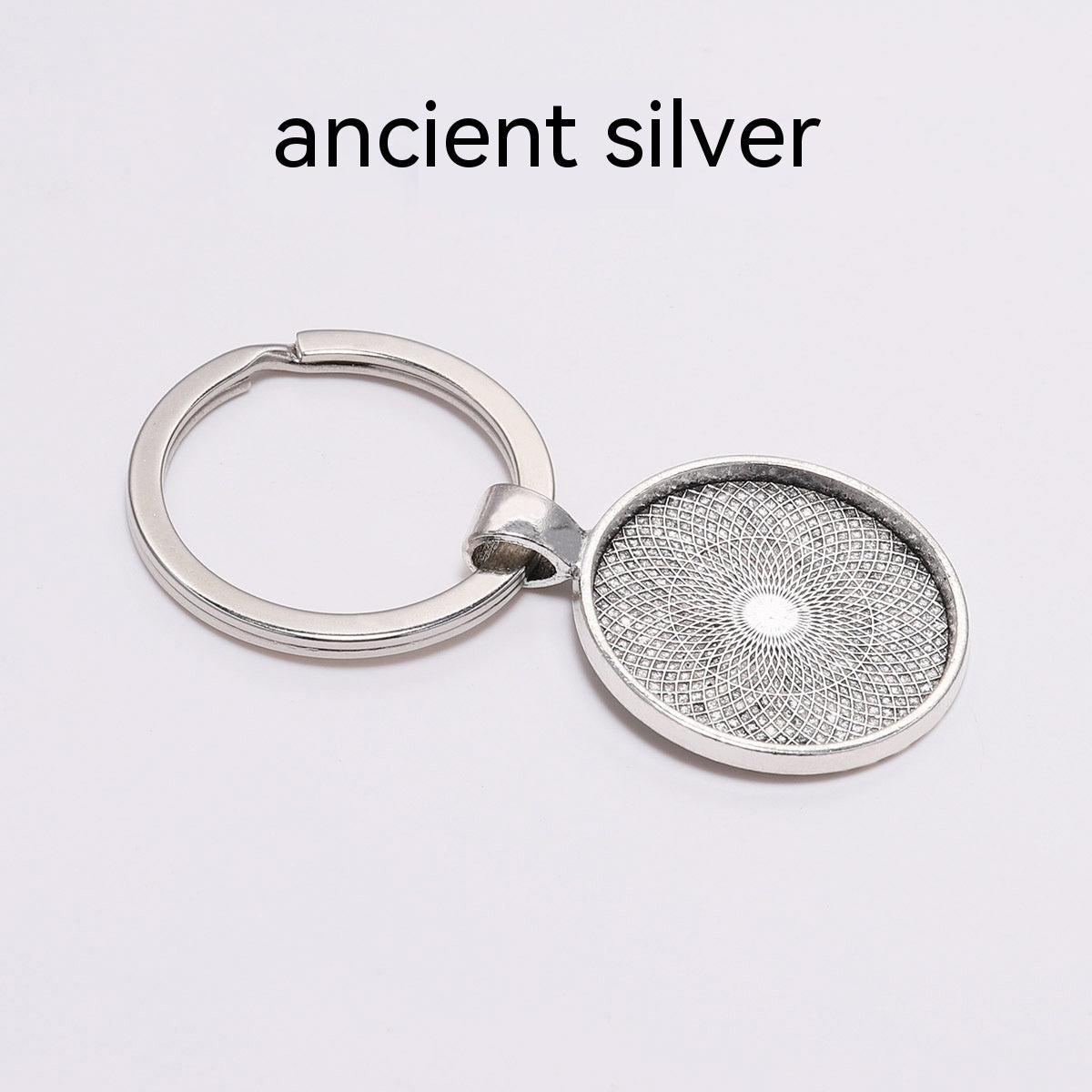 Porte-clés écologique sans Nickel, Support de Base en pierre de temps, pendentifs de clé