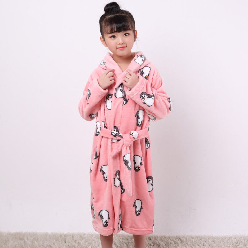 Chemise de nuit enfant en flanelle