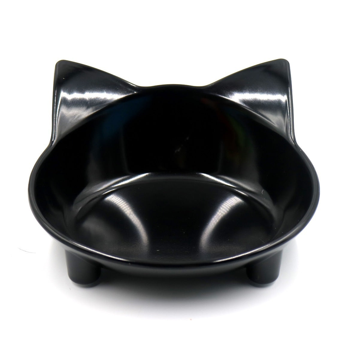 Fournitures pour animaux de compagnie bol pour animaux de compagnie mélamine slipColored Cat Bowl