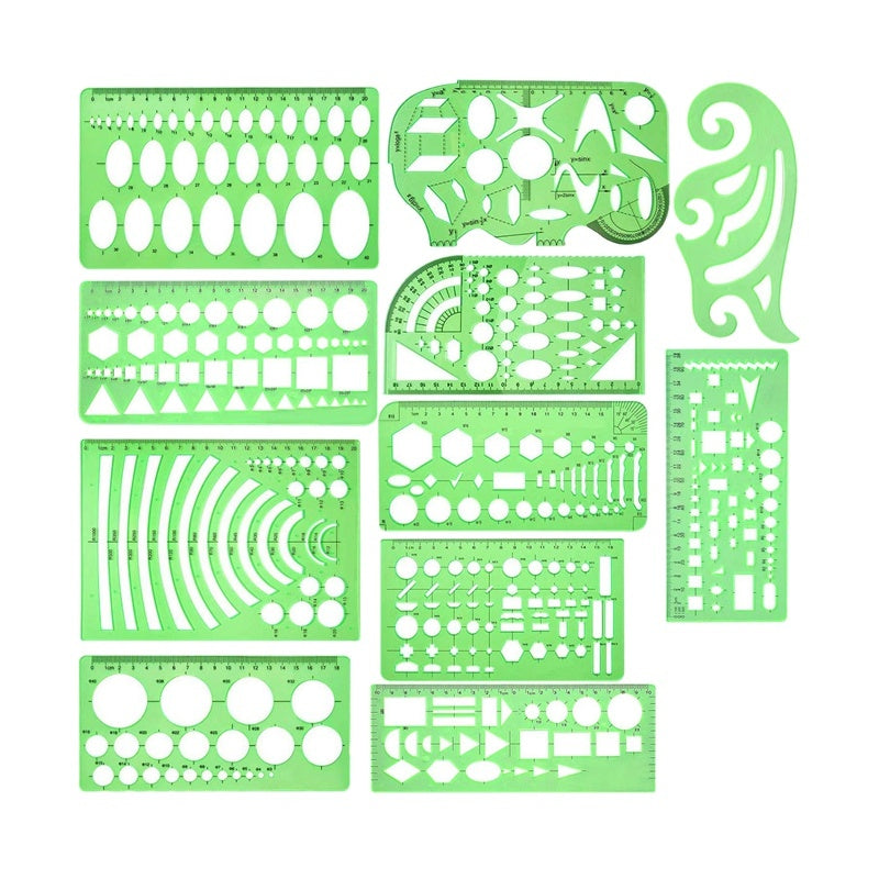 Règles en plastique