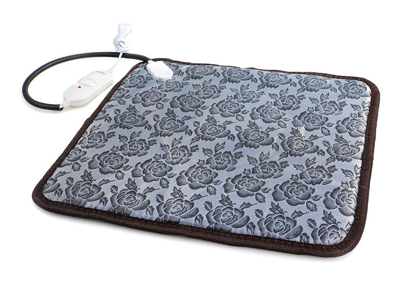 Coussin chauffant pour animaux de compagnie pour chien chat tapis chauffant intérieur électrique étanche chien coussin chauffant avec cordon résistant à la mastication hiver couverture pour animaux de compagnie plus chaud