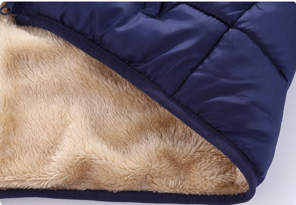 Manteau enfant en cuir d'agneau