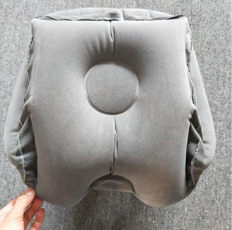 Cojín inflable, almohada de viaje, la almohada más diversa e innovadora para viajar, 2017, almohadas de avión, soporte para la cabeza y el cuello