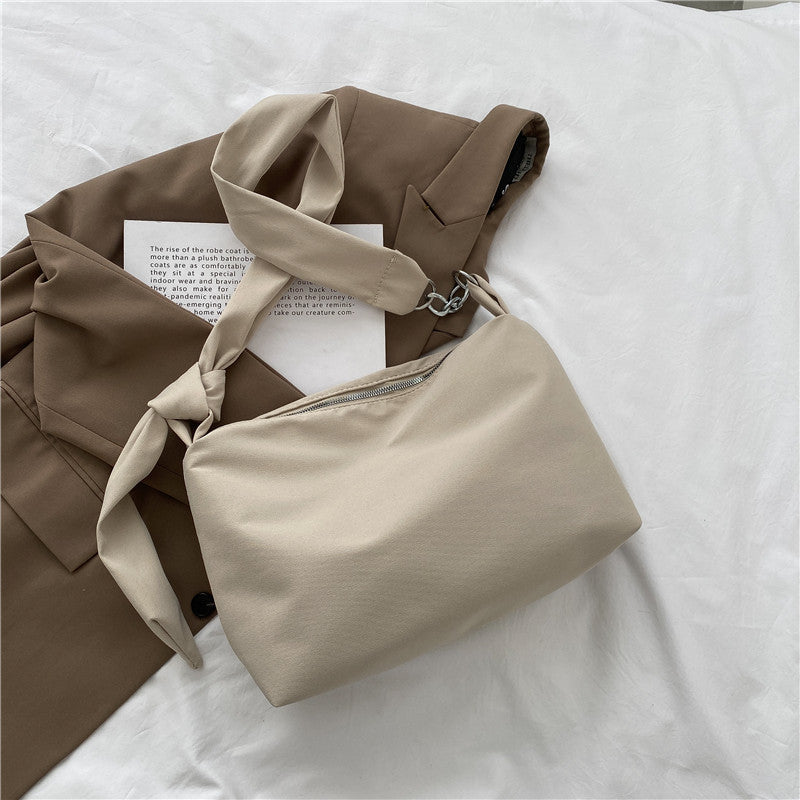 Sac à bandoulière pour femme en toile Campus élégant assorti avec tout Minority