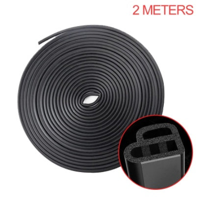 New car sealing strip with adhesive