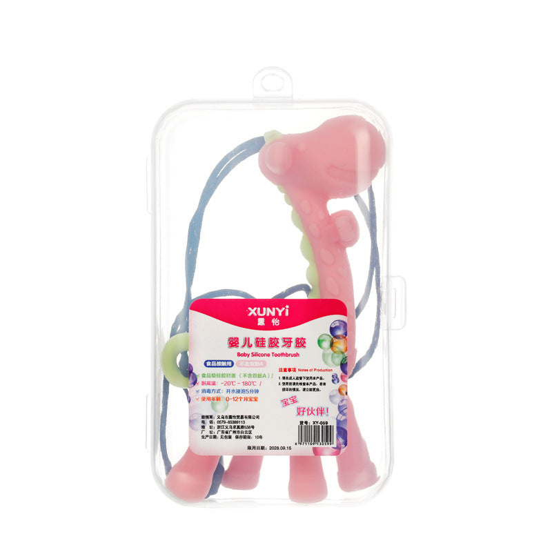 Jouet de dentition en silicone Bebe banane
