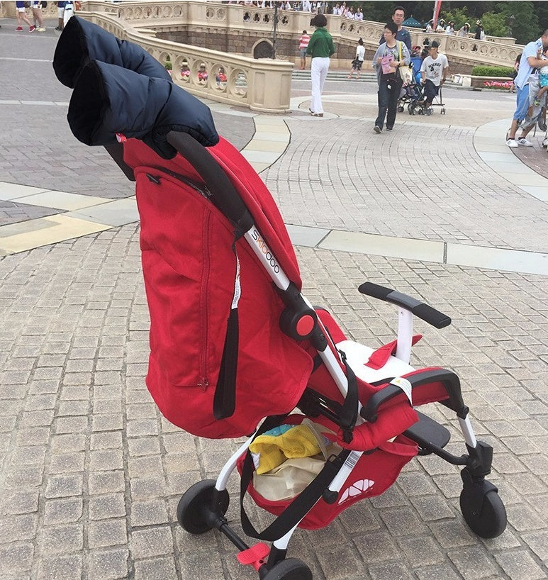 Gants chauds d'hiver pour poussette de bébé
