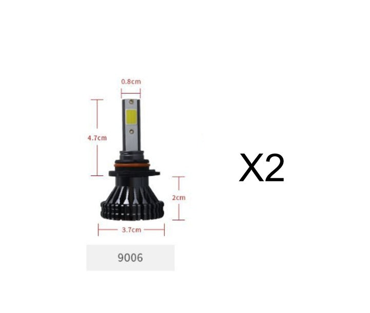 faro LED del coche