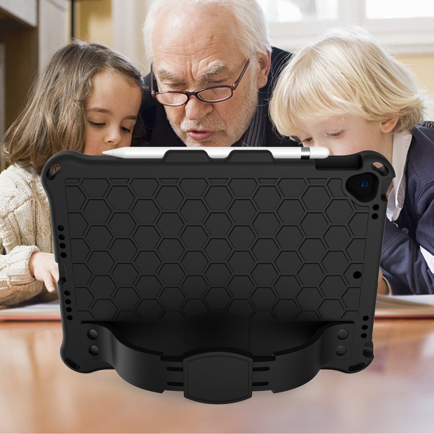Compatible avec Apple, nouvelle coque EVA en nid d'abeille pour iPad 10.2