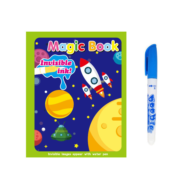Livre de peinture à l'eau magique créatif pour enfants
