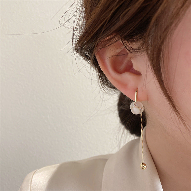 Boucles d'oreilles à pampilles légères et de luxe de haute qualité