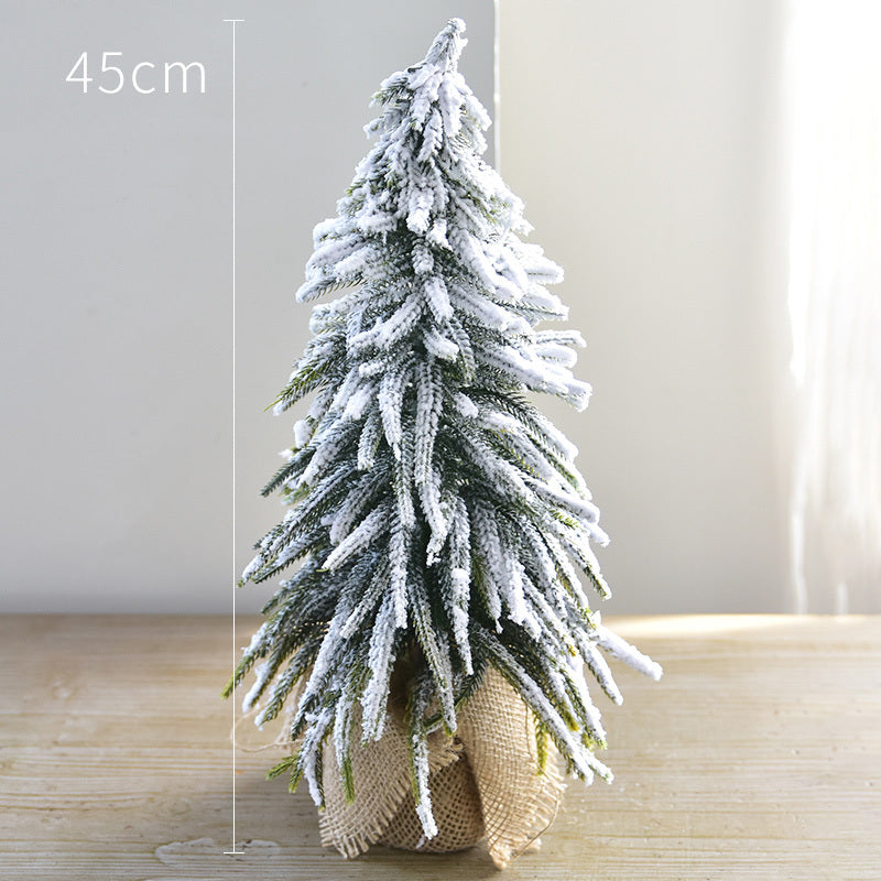 Petit mini sapin de Noël Arbres de décoration de Noël