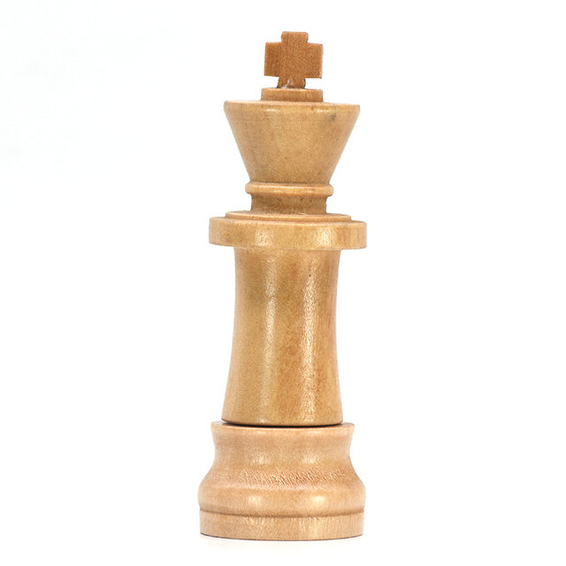 Stylo d'échecs en bois, clé USB King, mémoire en bois
