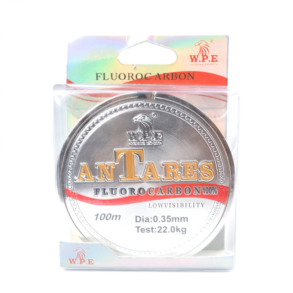 Ligne de pêche Invisible enduite de fluorocarbone, outil de pêche en Fiber de carbone