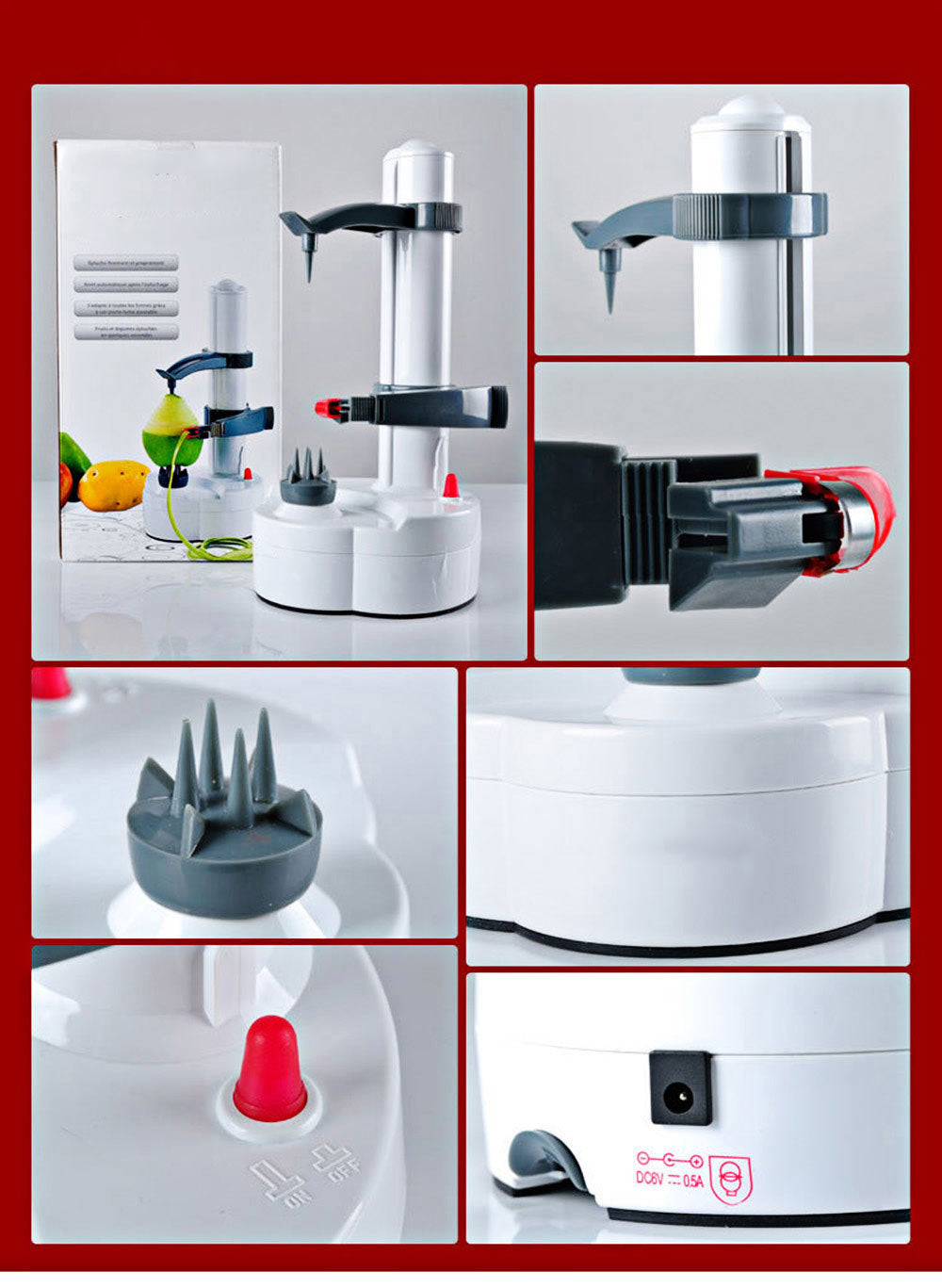 Éplucheur multifonctionnel