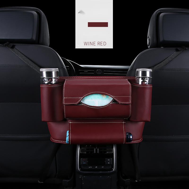 Bolsa de coche mejorada de cuero