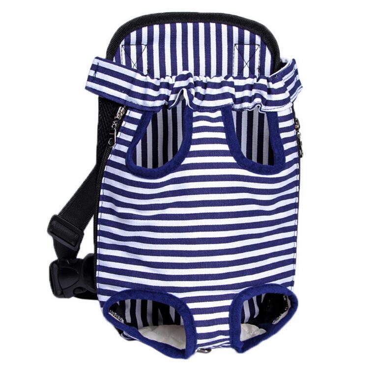 Salir Bolsa portátil para mascotas con hombro en el pecho Bolsa para mascotas de viaje transpirable