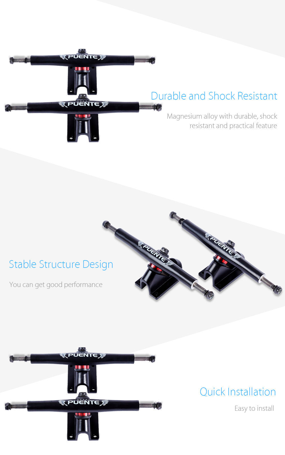 Support de skateboard Puente