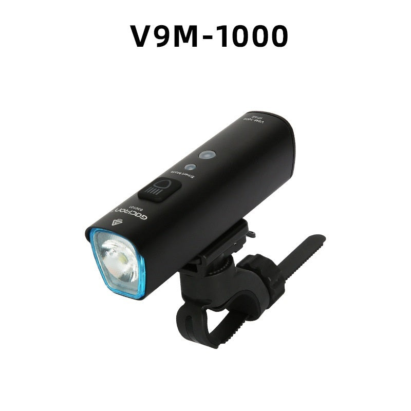 Phare de vélo étanche, banque d'alimentation de 1600 lumens
