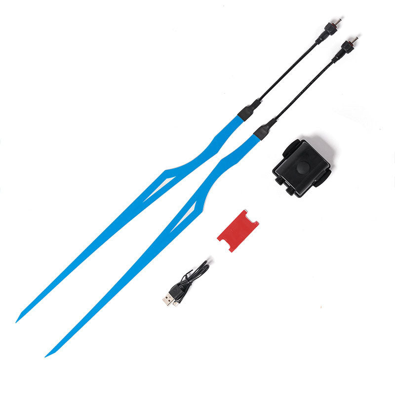 Barre lumineuse pour casque