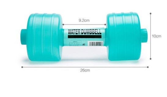 [2] eau importée en plastique irrigation injection d'eau japonaise dames fitness haltères