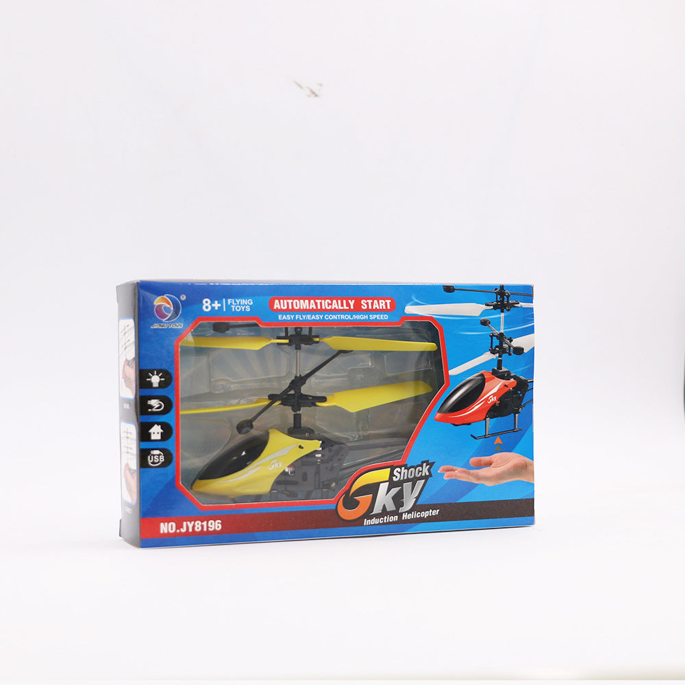 Jouet pour enfants d'hélicoptère à induction à suspension RC